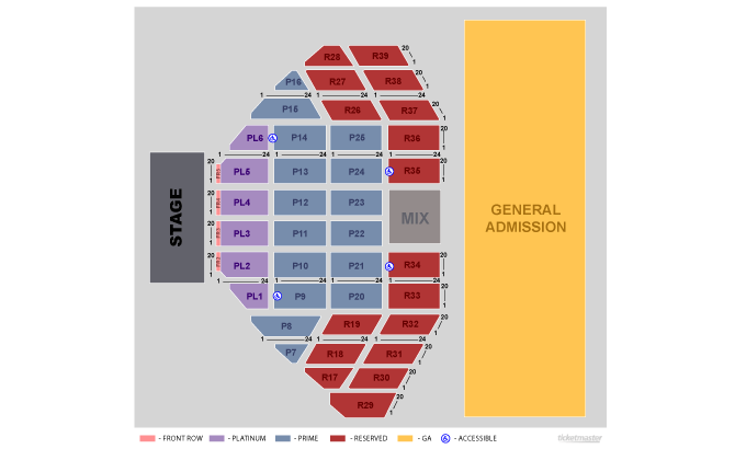 Vinoy Park Concert Seating Chart