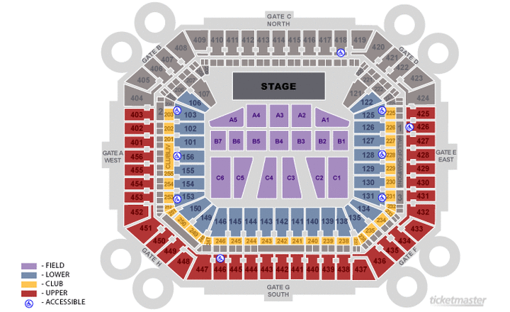 Seating Chart At Hard Rock Stadium