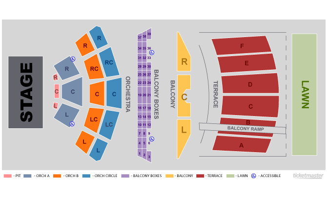 Mann Center Philly Seating Chart