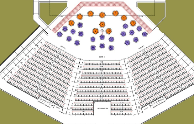 Wolf Creek Amphitheater Seating Chart